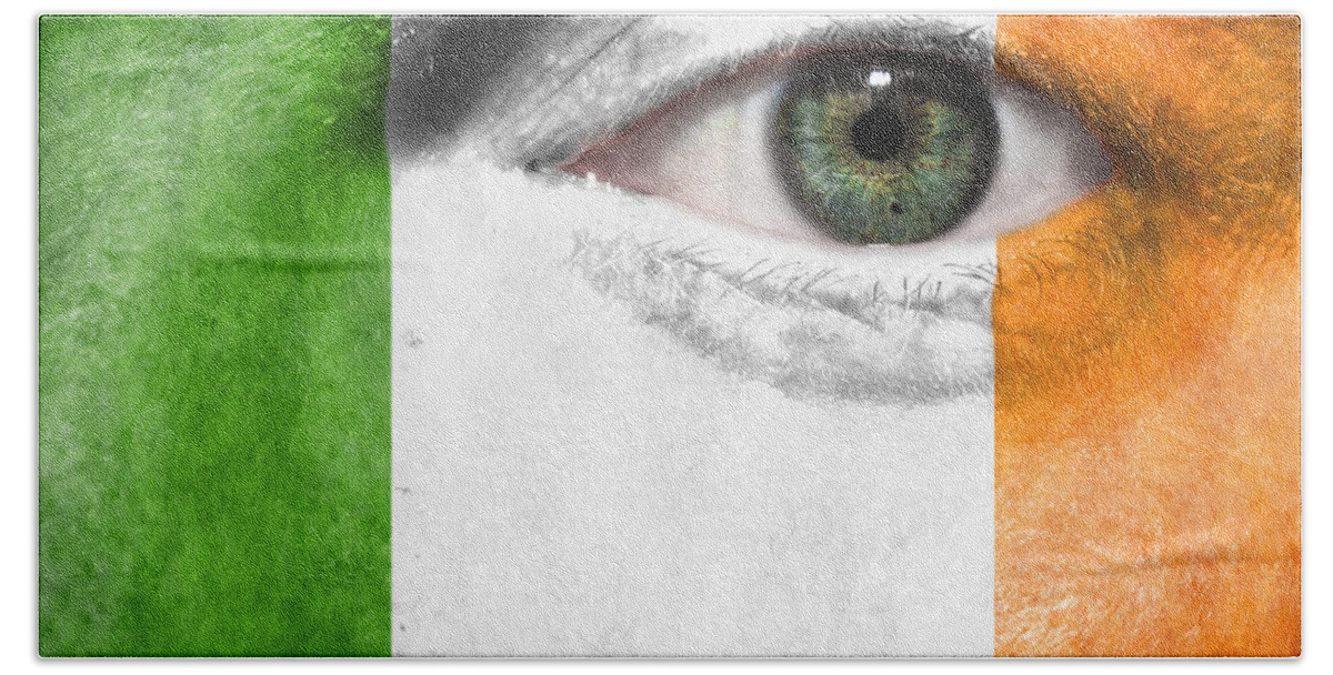 2012 Hand Towel featuring the photograph Go Ireland by Semmick Photo