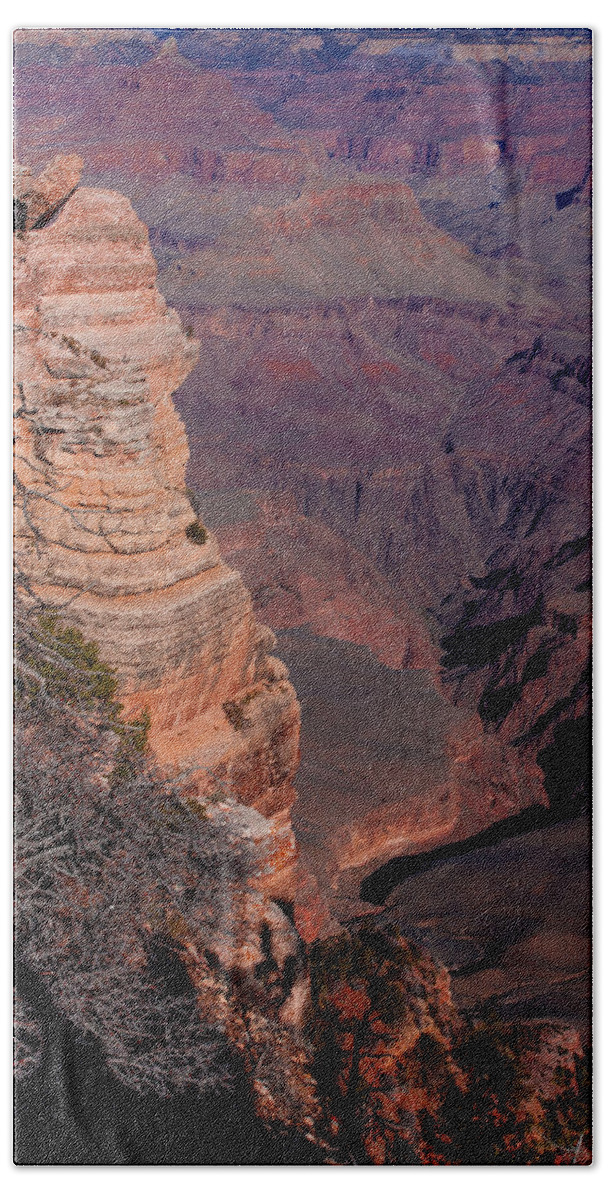Grand Canyon National Park Bath Towel featuring the photograph Grand Canyon 11 by Donna Corless