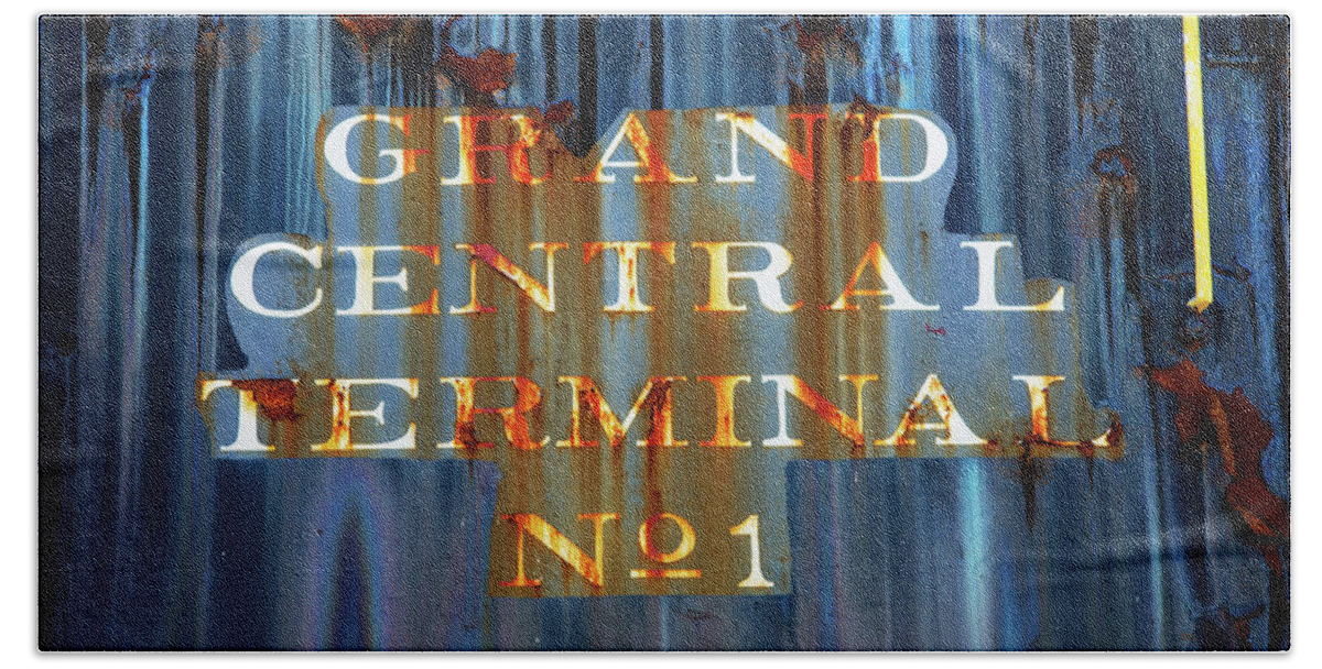 Grand Central Terminal No 1 Hand Towel featuring the photograph Grand Central Terminal No 1 by Karol Livote