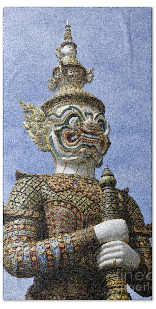 Grand Palace Bath Towel featuring the photograph Grand Palace 13 by Andrew Dinh
