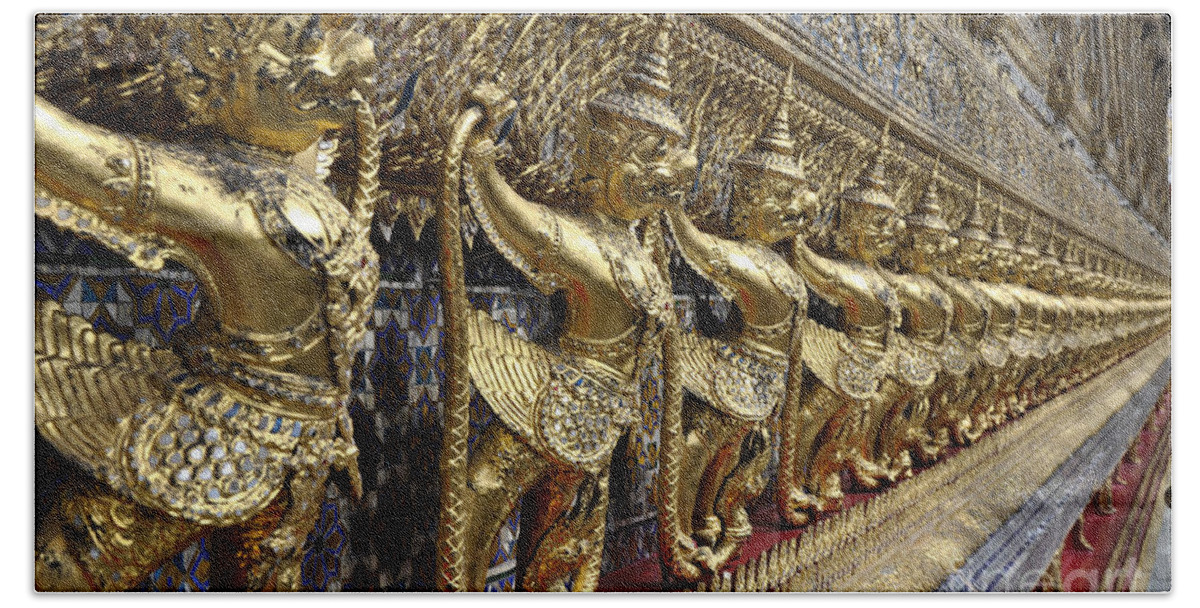 Grand Palace Bath Towel featuring the photograph Grand Palace 6 by Andrew Dinh