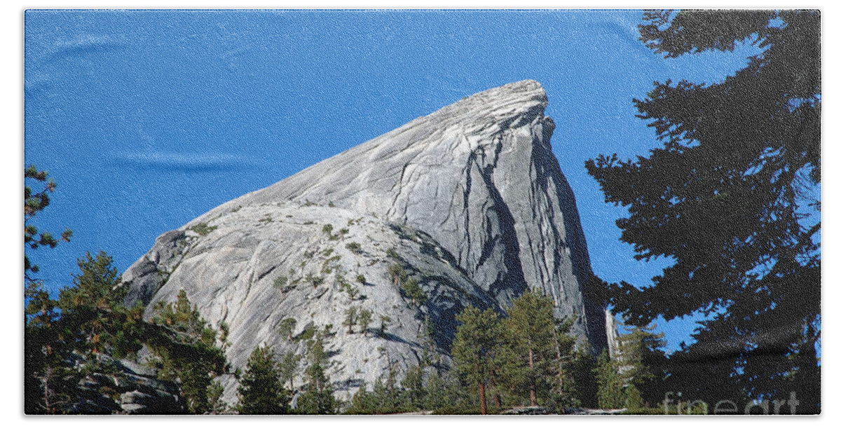 Yosemite Bath Towel featuring the photograph Half Dome at Yosemite 6 by Micah May