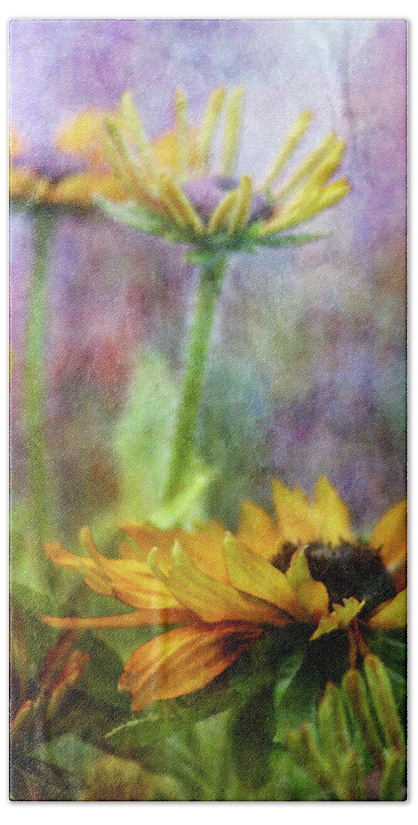 Impressionist Bath Towel featuring the photograph Hidden Reality 2761 IDP_2 by Steven Ward