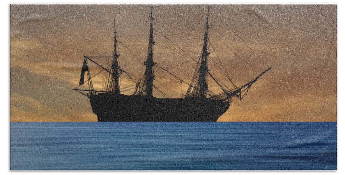 Hms Victory Hand Towel featuring the photograph HMS Victory 1759 v2 by Smart Aviation