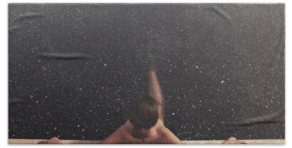 #faatoppicks Bath Sheet featuring the photograph Holynight by Fran Rodriguez