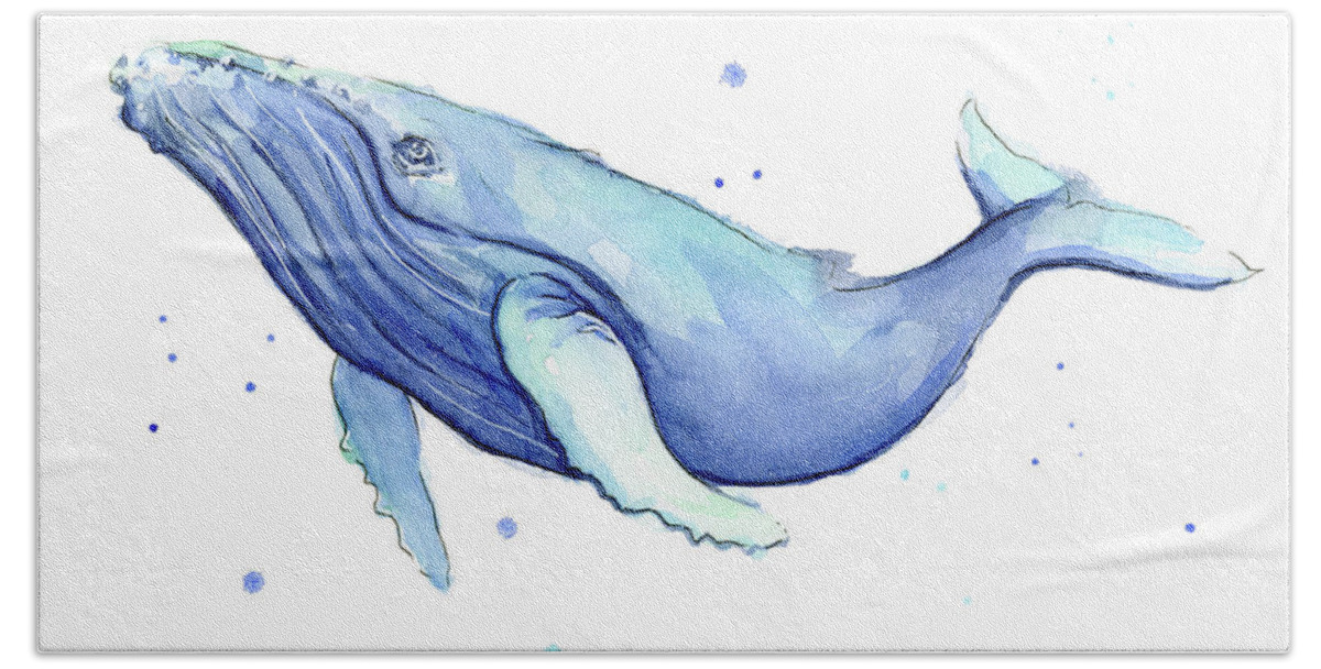 Whale hand towel store