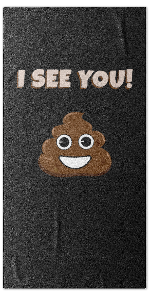 Have a Nice Poop - Poop Emoji - inappropriate - Hand Towel