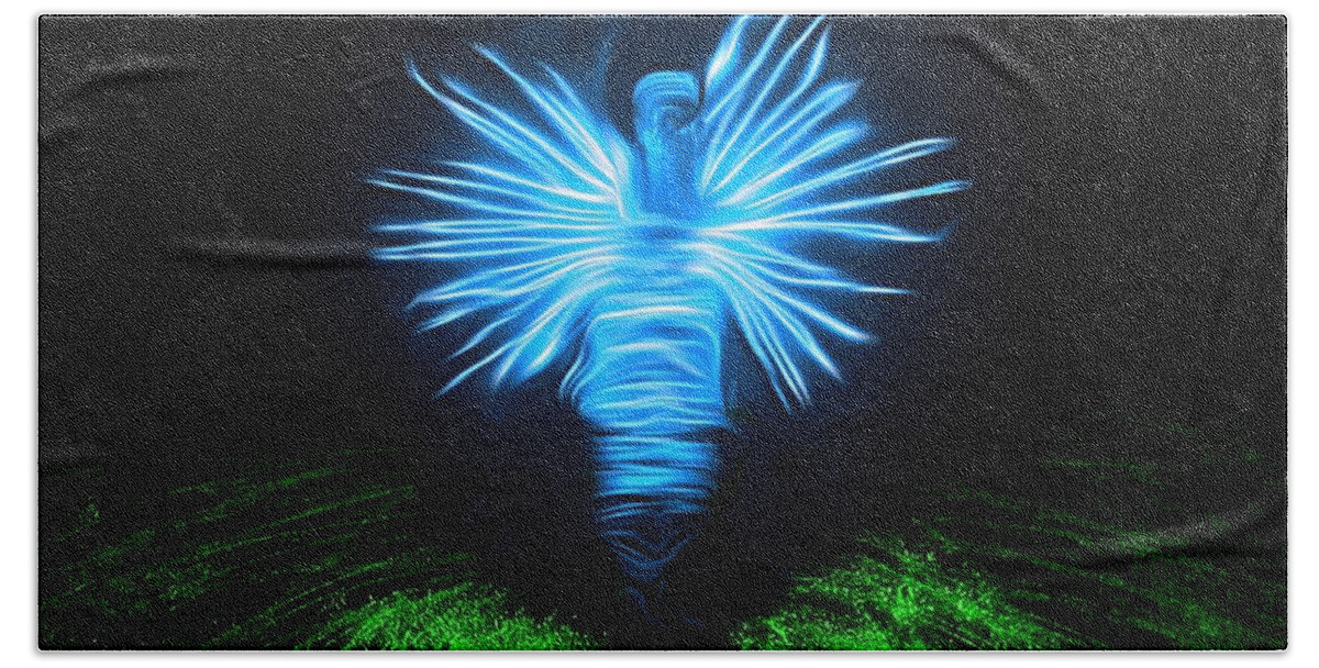 Light Bath Towel featuring the photograph I Sing The Body Electric by Mark Fuller