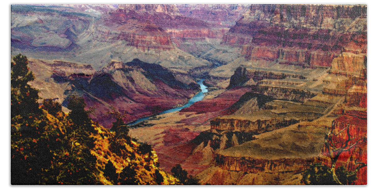 Grand Canyon Hand Towel featuring the photograph Immutable by Joseph Noonan