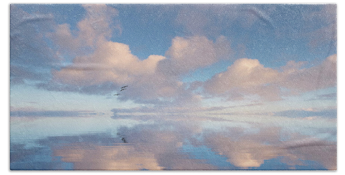 Sky Bath Towel featuring the photograph In This Moment Forever by Philippe Sainte-Laudy