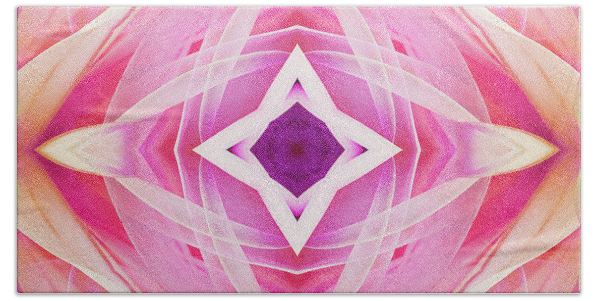 Kaleidoscope Hand Towel featuring the photograph Kal1 by Morgan Wright