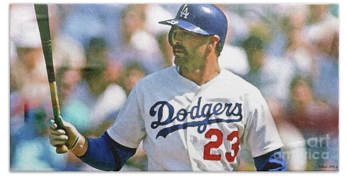 Kirk Gibson Los Angeles Dodgers 1988 Away Baseball Throwback 