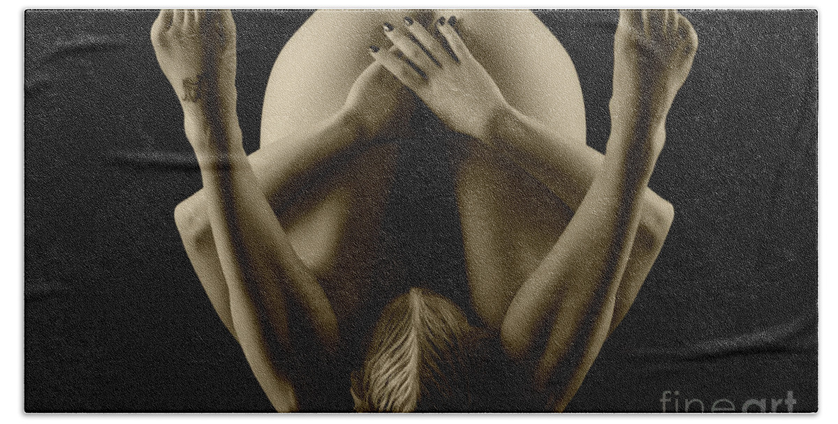 Artistic Photographs Hand Towel featuring the photograph Locked up tight by Robert WK Clark