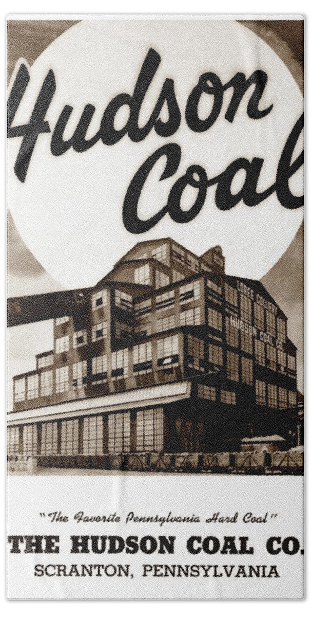 Loree Colliery Bath Towel featuring the photograph Loree Colliery Larksville PA. Hudson Coal Co by Arthur Miller