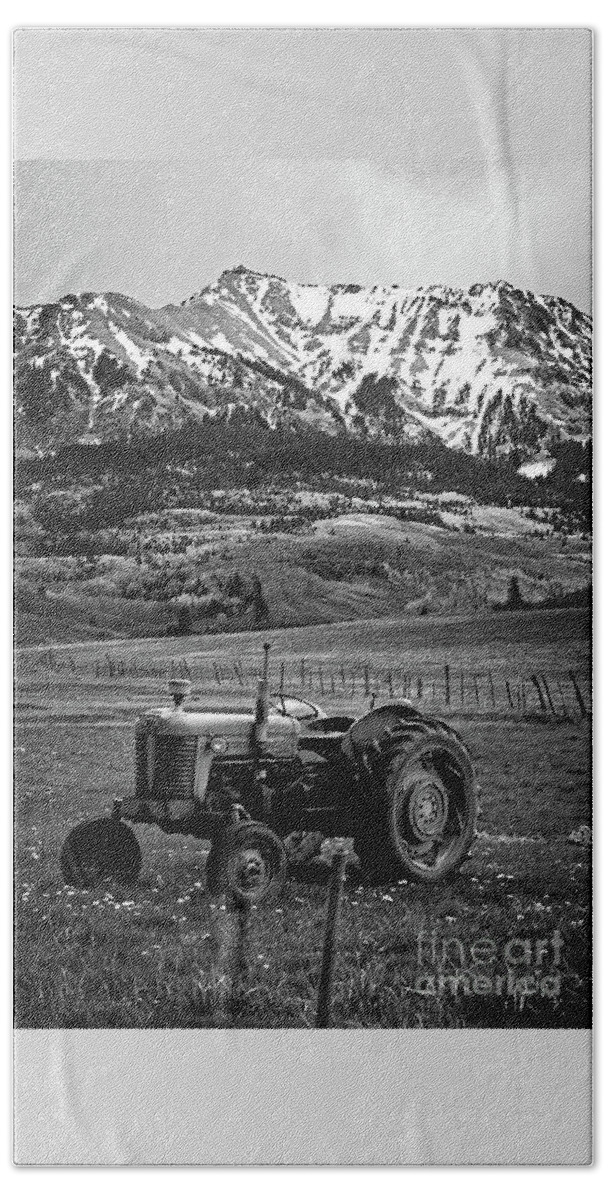 Massey Bath Towel featuring the photograph Massey near Dallas Divide by Imagery by Charly