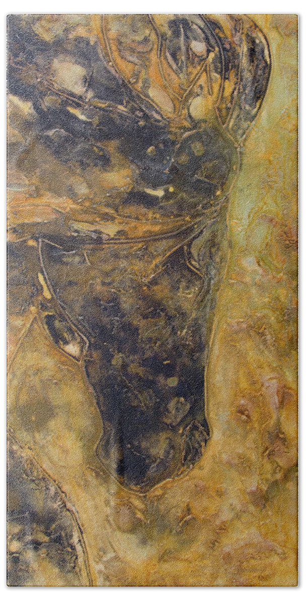 Horse Bath Towel featuring the painting Mystic by John Stuart Webbstock