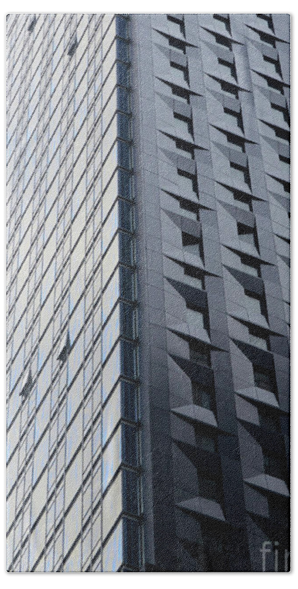 New York Skyscraper Hand Towel featuring the photograph New York Skyscraper-Baccarat Tower by Joseph J Stevens