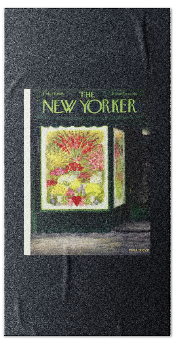 New Yorker February 14 1953 Bath Sheet