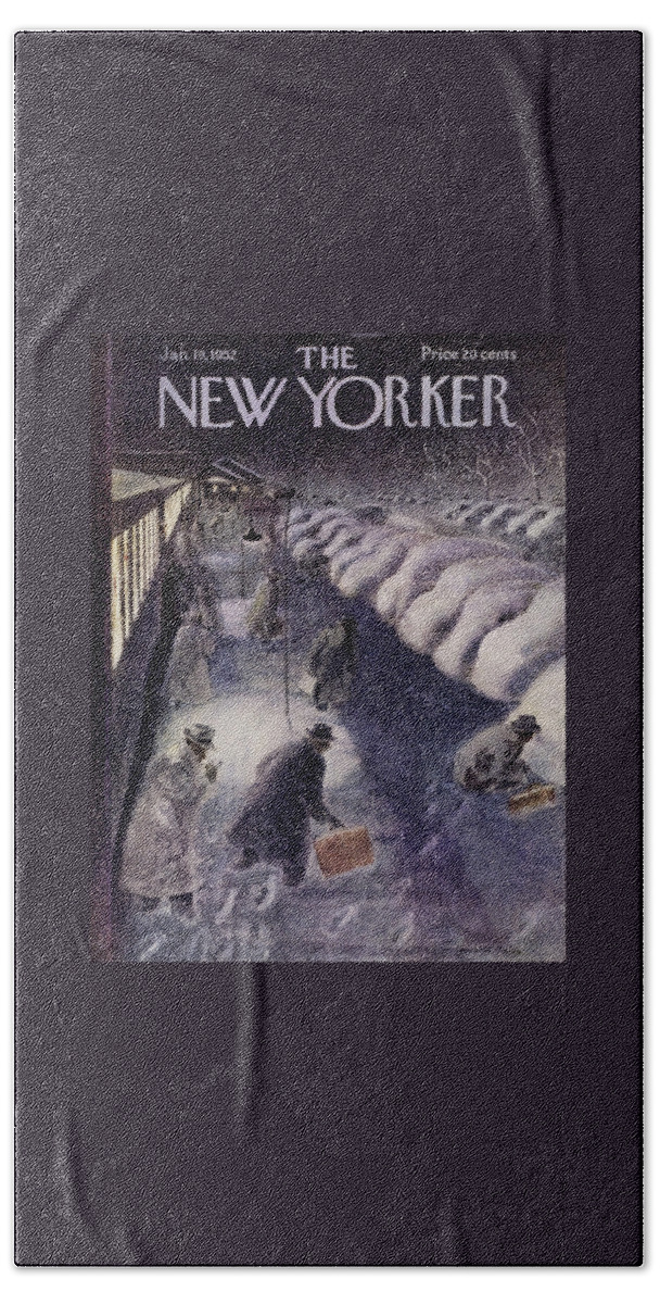 New Yorker January 19 1952 Bath Sheet