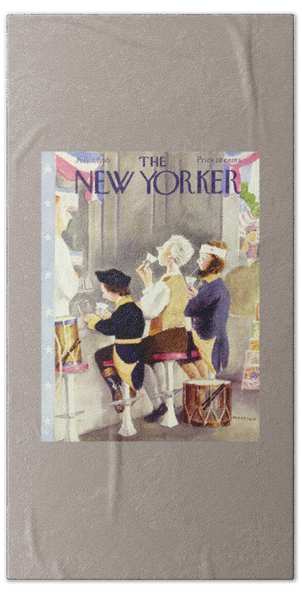 New Yorker July 1 1950 Bath Sheet