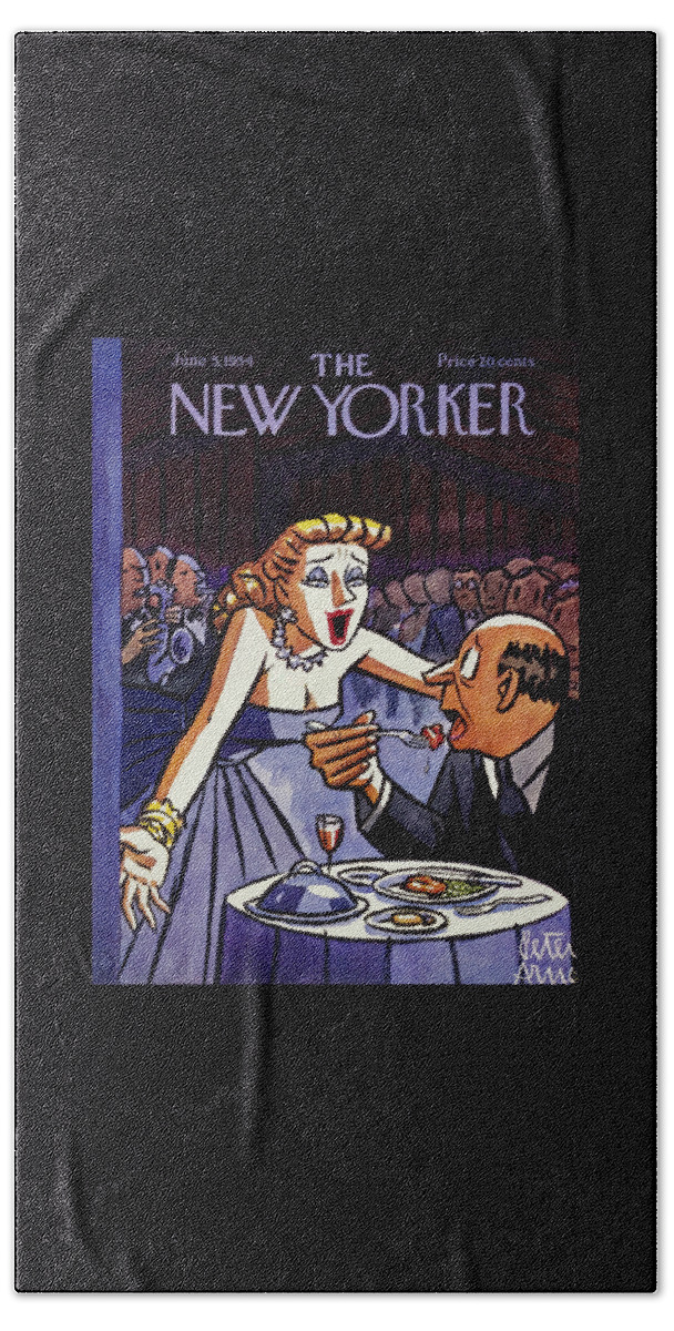 New Yorker June 5 1954 Bath Sheet