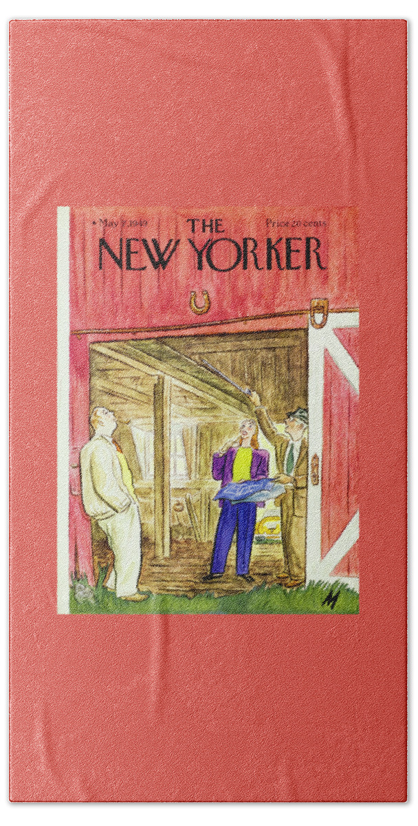 New Yorker May 7 1949 Bath Sheet
