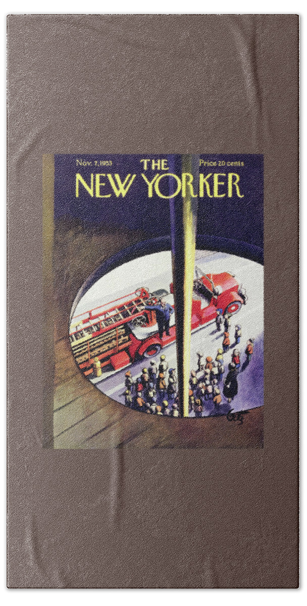 New Yorker November 7 1953 Bath Sheet