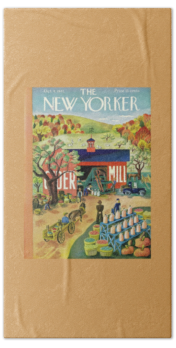 New Yorker October 4 1941 Bath Sheet