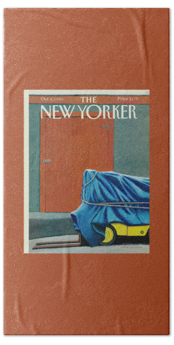 New Yorker October 8 1990 Bath Sheet