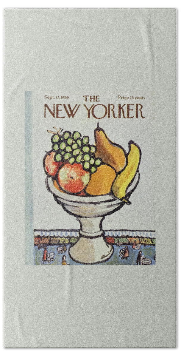 New Yorker September 12 1959 Bath Sheet