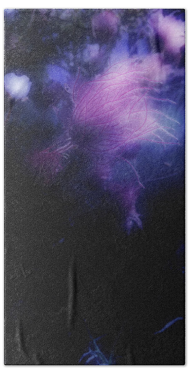 Image Created On Instagram Via @kmessmer53 Hand Towel featuring the photograph Night Bloom by Kathleen Messmer