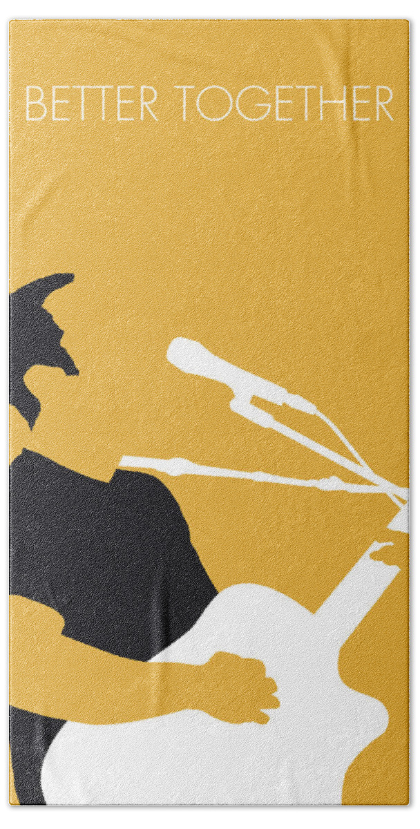 Jack Hand Towel featuring the digital art No174 MY Jack Johnson Minimal Music poster by Chungkong Art