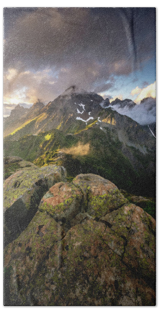 Outdoor Hand Towel featuring the photograph North Cascades National Park by Serge Skiba