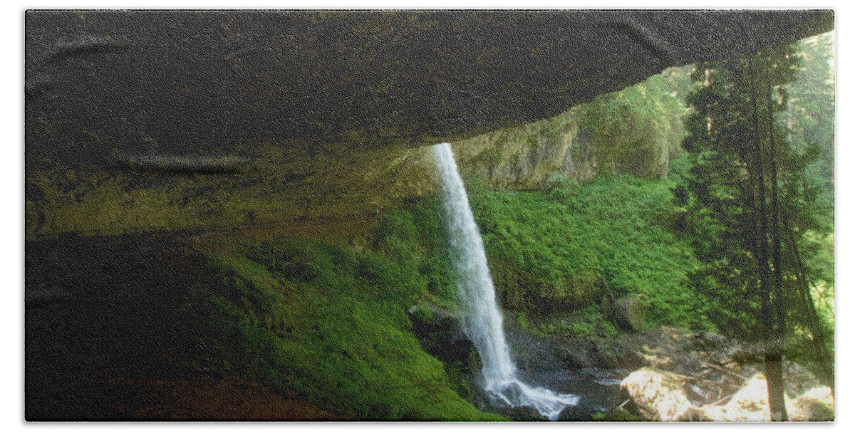 Photography Hand Towel featuring the photograph North Falls by Sean Griffin