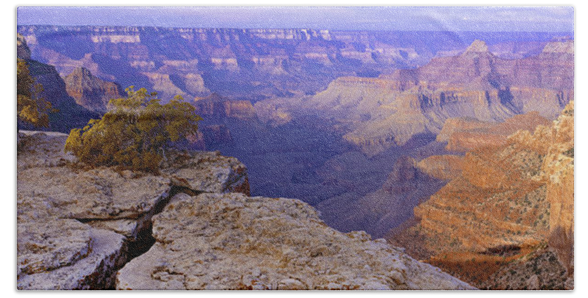 Canyon Hand Towel featuring the photograph North Rim Grand Canyon by Gary Shepard