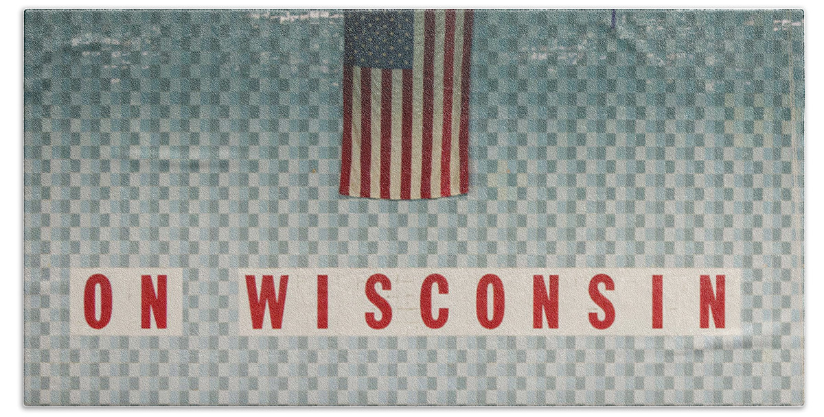On Wisconsin Hand Towel featuring the photograph On Wisconsin by Steven Ralser