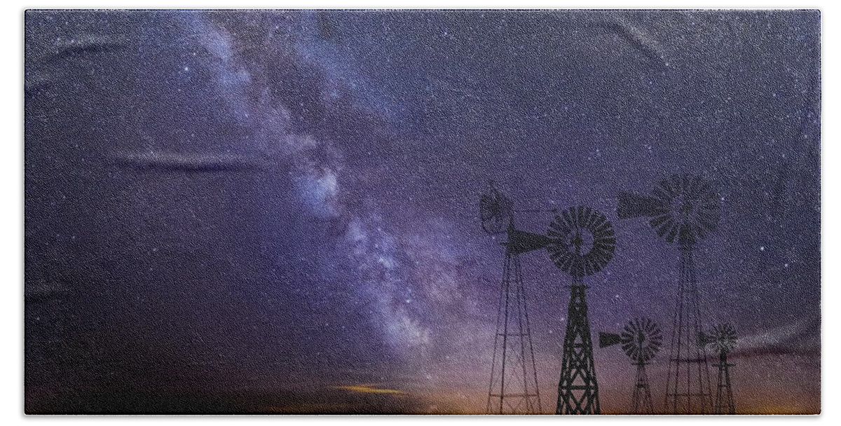 Milky Way Bath Towel featuring the photograph Our Milky Way by Andrea Kollo