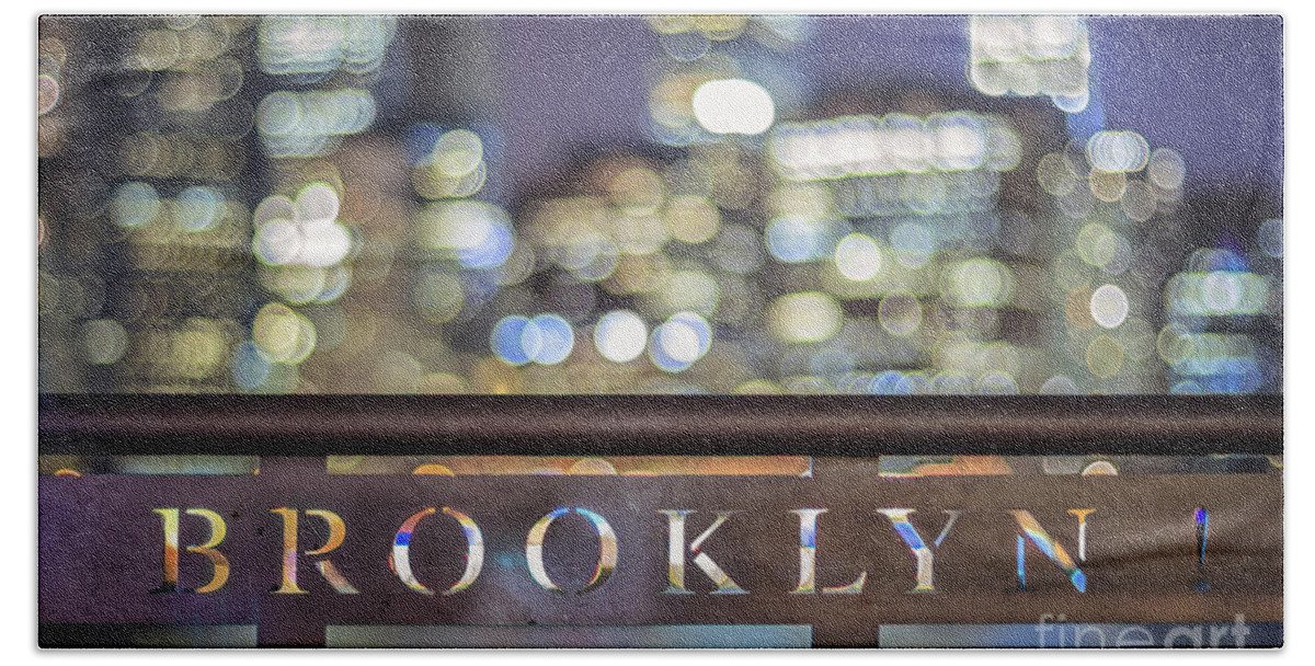 Kremsdorf Hand Towel featuring the photograph Out Of Brooklyn by Evelina Kremsdorf