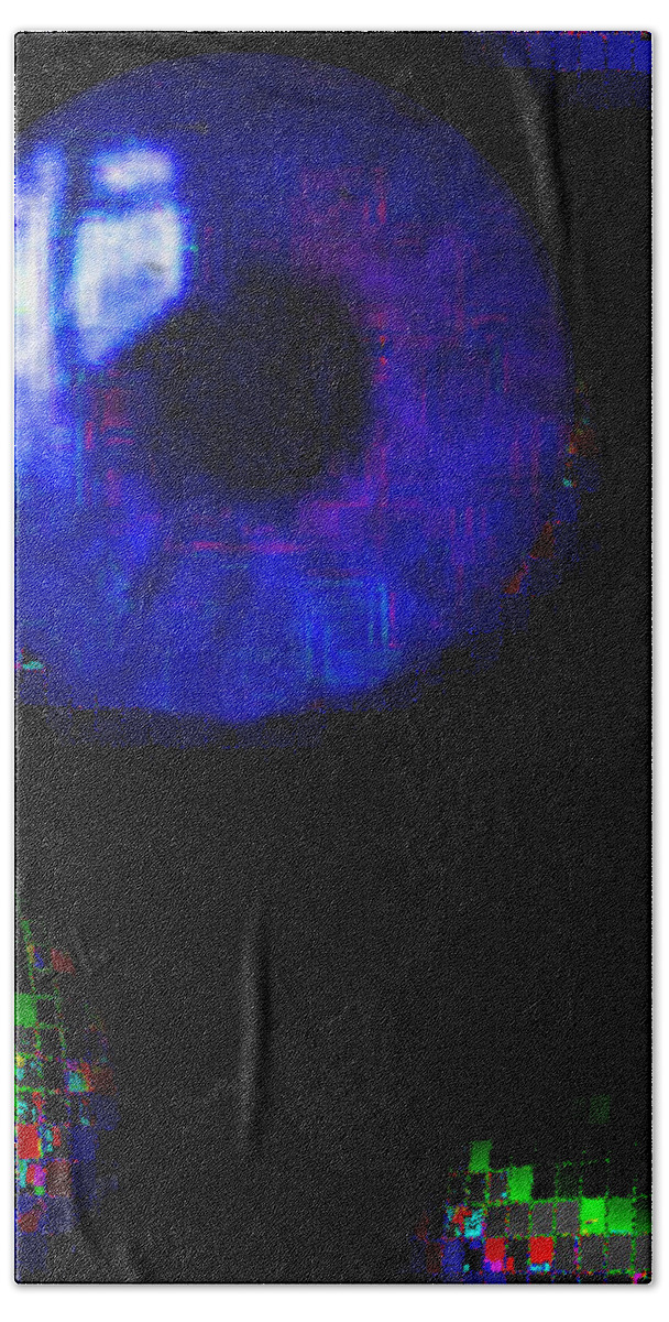 Photos ' Abstract ' Art ' Hand Towel featuring the digital art Oxygene Part 10 by The Lovelock experience