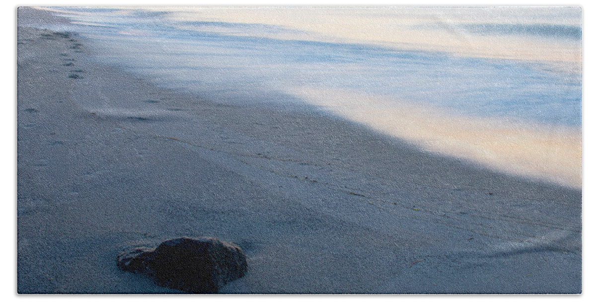 Long Beach Island Bath Sheet featuring the photograph Peace - Beach Haven, NJ by Kristia Adams