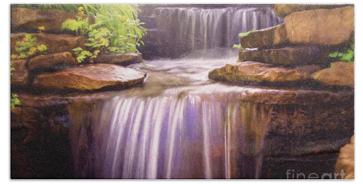 Nature Bath Towel featuring the photograph Peaceful Waters by Sharon McConnell