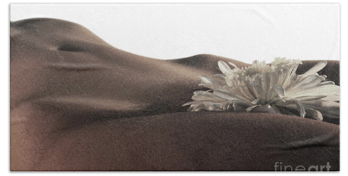 Glamour Photographs Bath Towel featuring the photograph Pelvis petals by Robert WK Clark