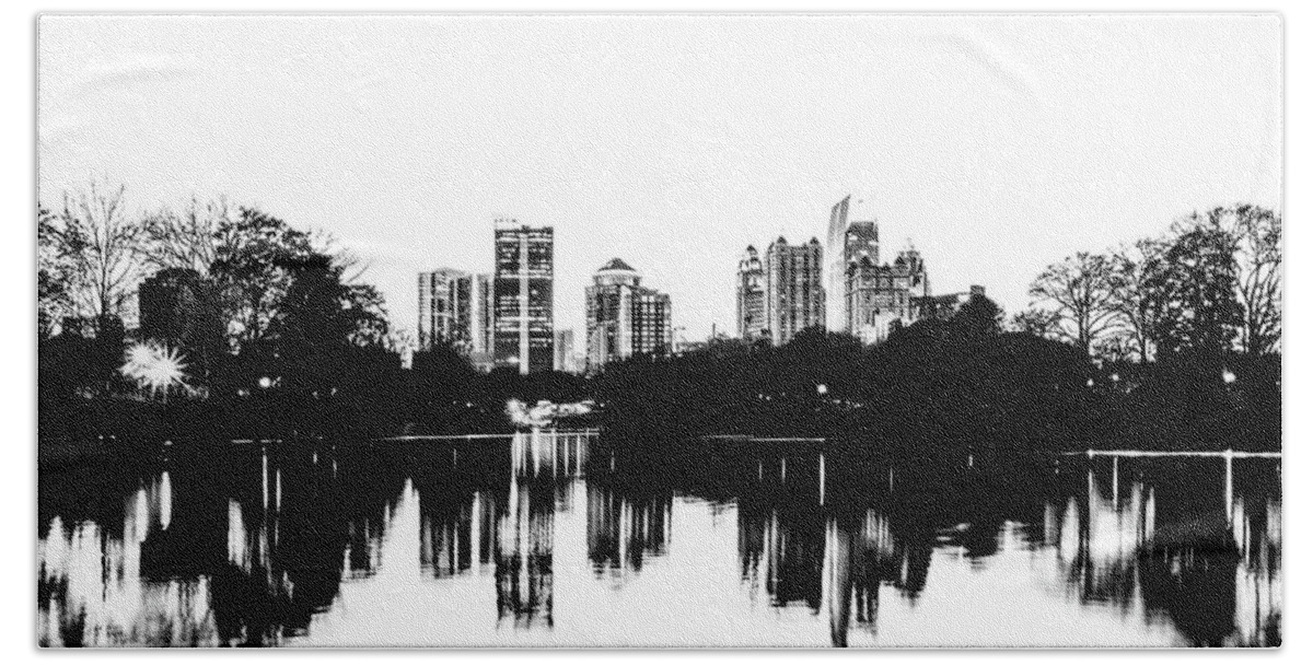 Atlanta Hand Towel featuring the photograph Piedmont Park by Kenny Thomas