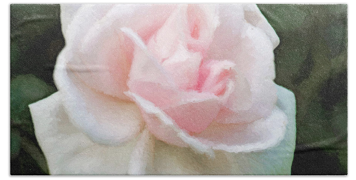 Rose Hand Towel featuring the photograph Pink Perfection by Patricia Montgomery