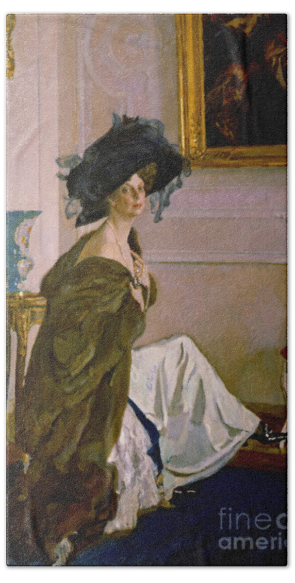 Princess Orlova 1911 Bath Towel featuring the photograph Princess Orlova 1911 by Padre Art