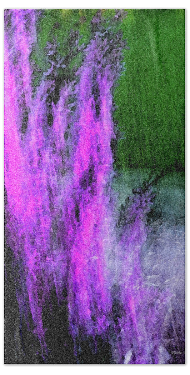 Wall Décor Hand Towel featuring the photograph Purple Haze by Coke Mattingly