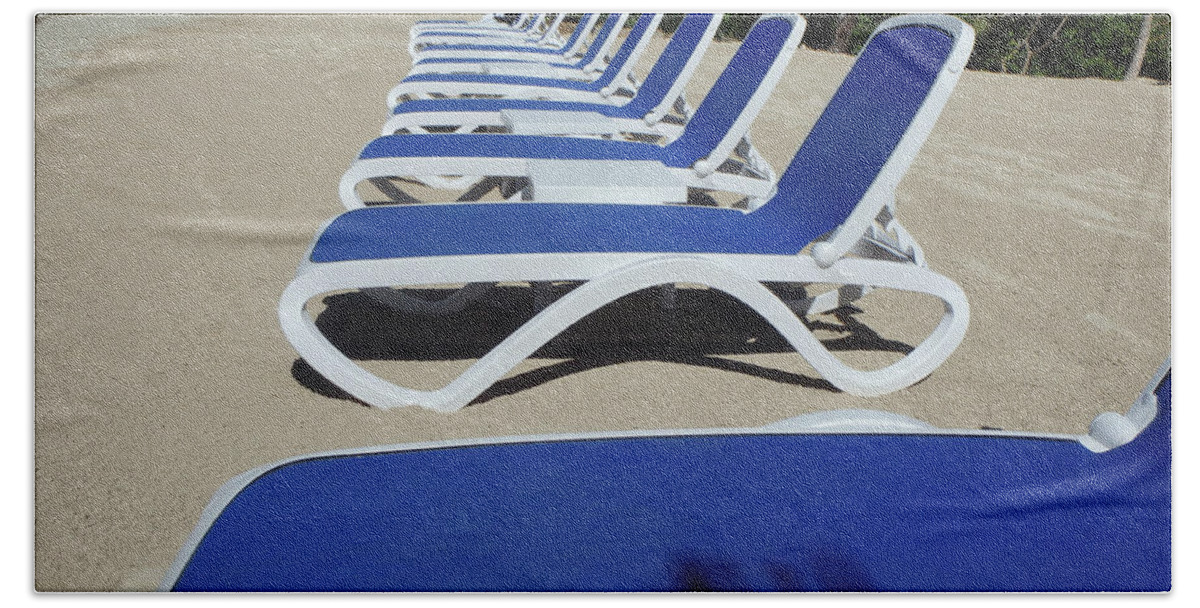 Beach Hand Towel featuring the photograph Ready for the Beach by Ted Keller