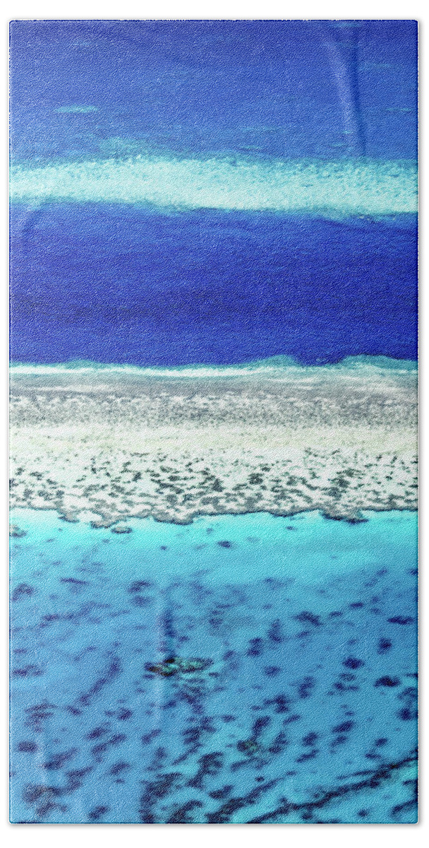 Australia Hand Towel featuring the photograph Reefs Edge by Az Jackson