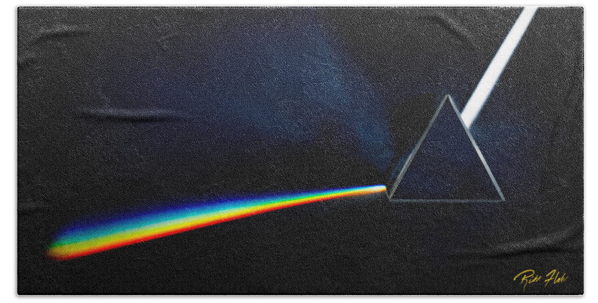 Light Hand Towel featuring the photograph Refraction by Rikk Flohr