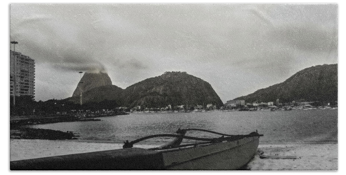 Rio De Janeiro Hand Towel featuring the photograph rio by Cesar Vieira